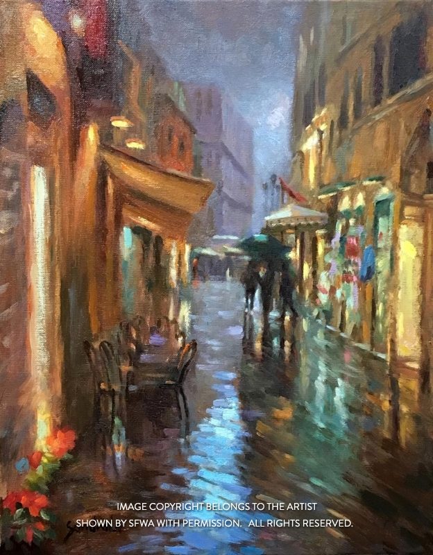 LoSa_RainyNightInFlorence_Oil_22x26