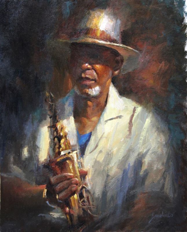 LoSa_A-Musician_Oil_26x22