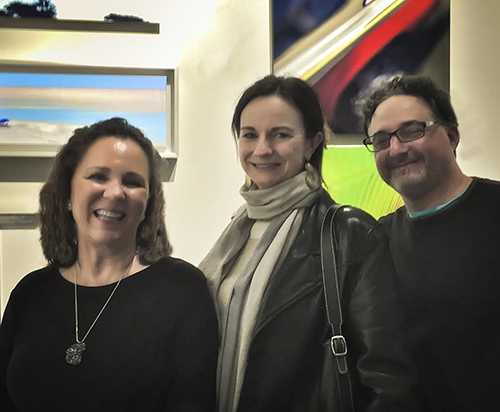 Paul Madonna, Juror, on right with wife Joen in the middle and SFWA Pres Pam Borrelli